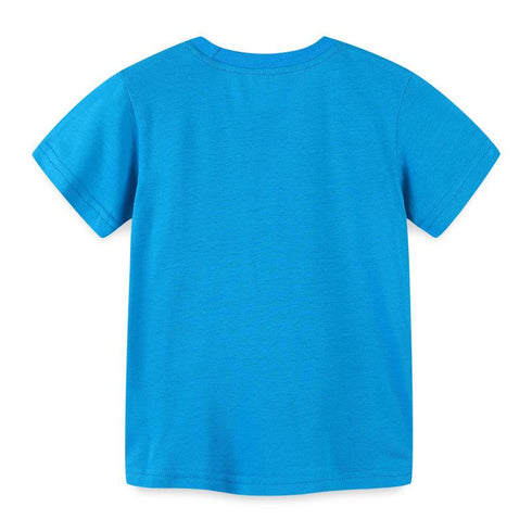 Summer Boys Truck Printed Short Sleeve