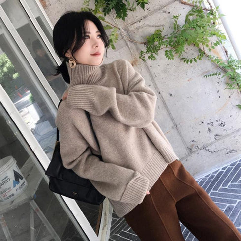 Fall/Winter Sweater Knitted Shirt