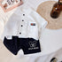 Boys Summer Short Sleeve Shirt Set