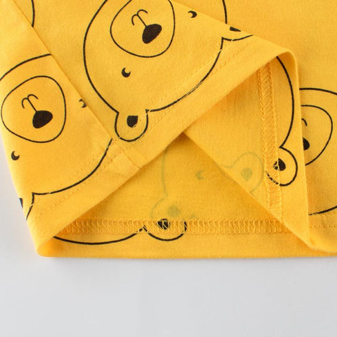 Summer girl bear short sleeve