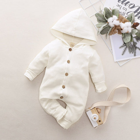 Cotton Long Sleeve Jumpsuit