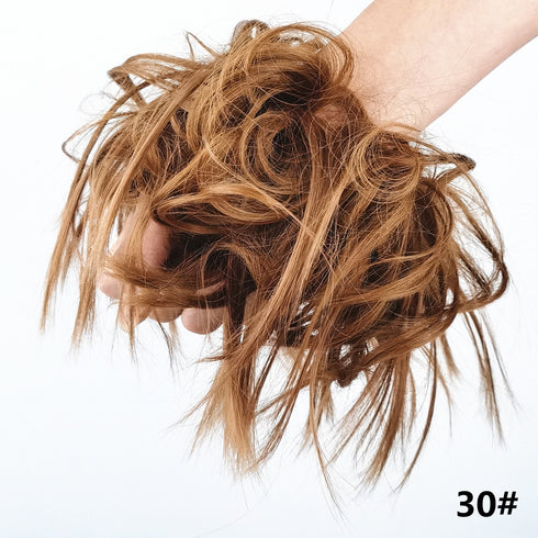 Female chemical fiber messy fluffy curly wig