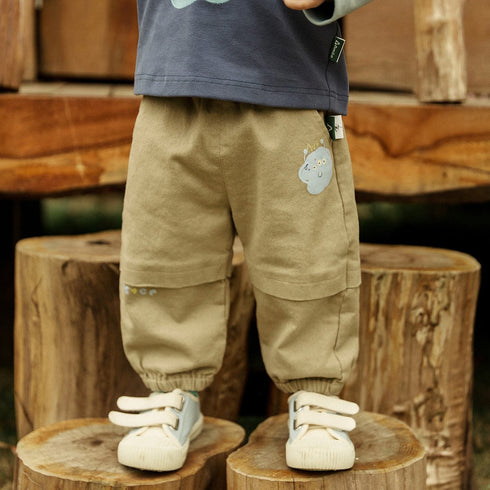 Wear-resistant and comfortable children's trousers for boys and babies