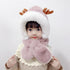 Children's Antlers Hat Scarf Oneness