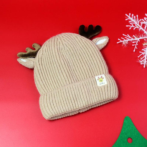 Children's Set of Christmas Scarf, Gloves and Beanie