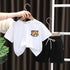 Cartoon Embroidered Tiger Head Short Sleeve T Suit