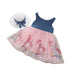 Girls' Summer Fashion Unicorn Dress