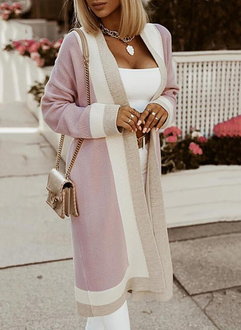 Sweater Open Fall/Winter Knitted Jacket