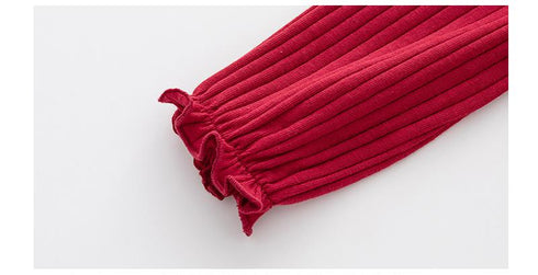 Baby Fall Clothes Climbing Clothes Sweet Baby Girl Triangle Ha Jumpsuit