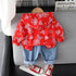 Spring and Autumn Baby Cartoon Wear Two-Piece Set