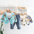 Spring and Autumn Boys Long Sleeve Cardigan Three-Piece Set