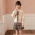 Girls Fall Pleated Skirt Set