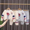 Children's Spring and Autumn Baseball Suit Leisure Sports Three-Piece Set