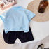 Boys Summer Short Sleeve Shirt Set