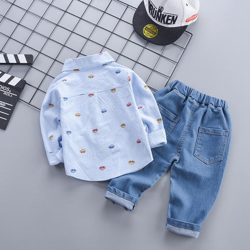 Children's Shirt Two-Piece Set