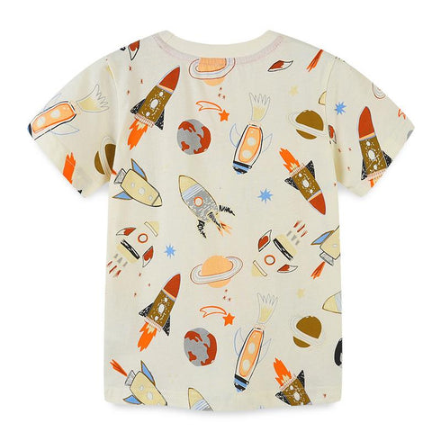 Summer boy rocket short sleeve
