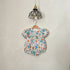 Printed Bubble Sleeve Wrap Fart Skirt Summer Infant / Toddler Creeper Thin BABY BODYSUIT