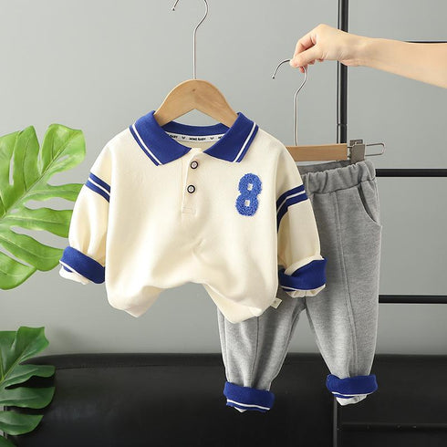 Children's Spring and Autumn  Two-Piece Set