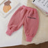 Children's sports pants plus velvet warm pants double-sided velvet leggings