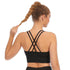 Young Women's New Sports Underwear Women's Multi-strap Cross Back Shock Absorption Sports Yoga Bra