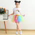 European And American New Style Girls' Skirt With Inner Lining, Bowknot, Hairpin, Mesh And Fluffy Skirt