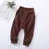 Spring and autumn plus velvet high waist belly pants