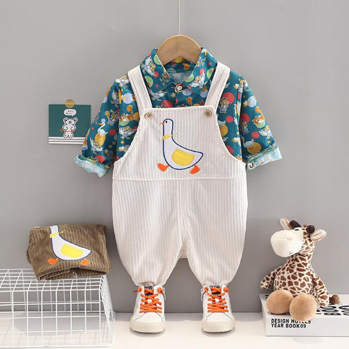 Children's Spring and Autumn Two-Piece Set