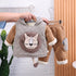 Children's cartoon warm home clothing two-piece set