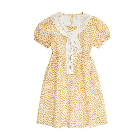 Academic Navy-Collar Princess Dress