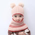 Baby hat scarf autumn and winter Circumference 18.1-19.7inch (46-50cm)