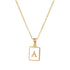 Cube Fritillaria Pendant Necklace