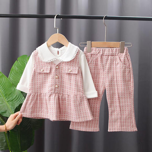 Girl's Pants Dress Set