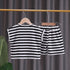 Baby Summer Vest Stripe Suit