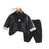 Winter Children Thickened Long Sleeve Pants Set Two-Piece Set