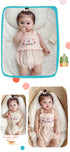 Baby Girl Embroidered Climbing Clothes Baby Girl Summer New Condole Belt Fart Jumpsuit Sweet And Cute