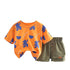 Summer children's clothing jacket shorts two-piece set