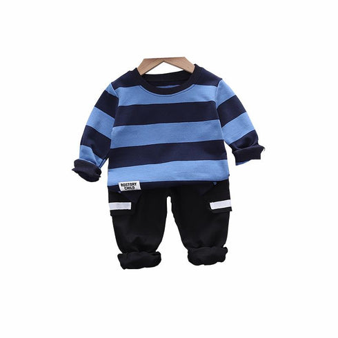 Spring and Autumn Boys Two-Piece Set
