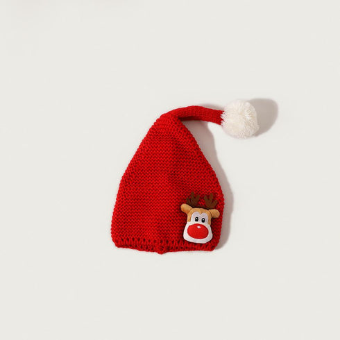 Christmas Children's Wool Knit Cap Circumference 19.7-21.3 inch