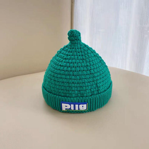 Baby wool hat winter knitted Joker baby hat 18.1-19.6 inches