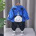 Spring and Autumn Boys Leisure Two-Piece Set