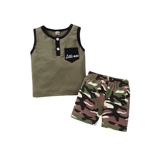 Summer Boys Camouflage Set