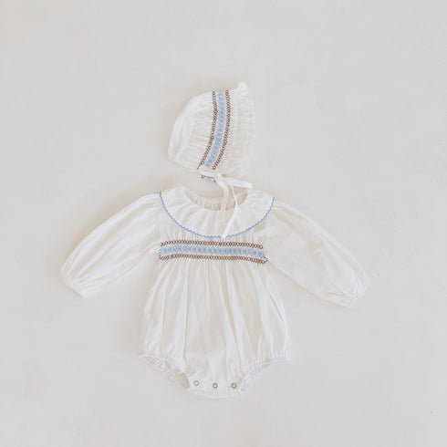 Lotus collar princess wind long sleeve triangle ha clothes climbing clothes with hat