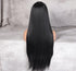 Ladies Long Straight Hair Wig Headgear
