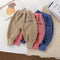 Children's sports pants plus velvet warm pants double-sided velvet leggings