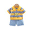 Boys summer T-shirt short sleeve suit
