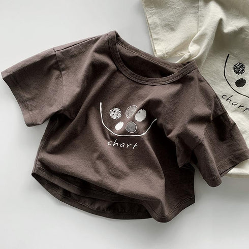 Thin Cotton Short Sleeve Top