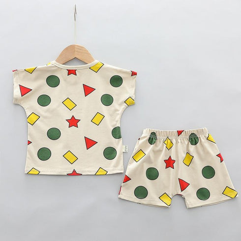 Children's Short Sleeve Summer Suit