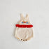 Cotton Knitted Embroidered Strap