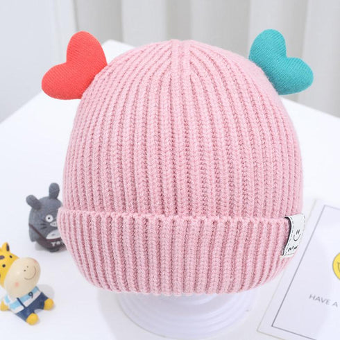 Baby Knitted Love Hat