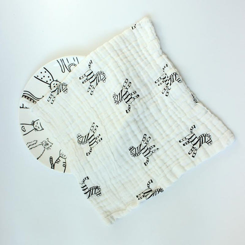 Baby 6-layer gauze saliva towel cotton bath towel